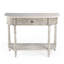 Danielle Marble 40" one- drawer Console Table-1037264154