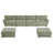 142" Modular Sectional Sofa-2111114220