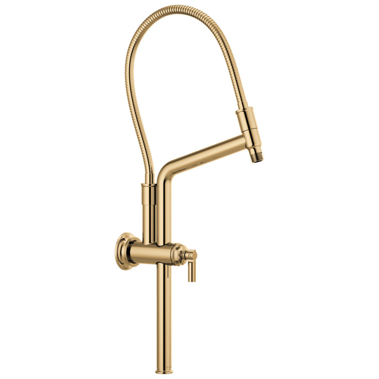 Essential™ Shower Series 10 7/16" Classic Slide Bar Shower Arm And Flange