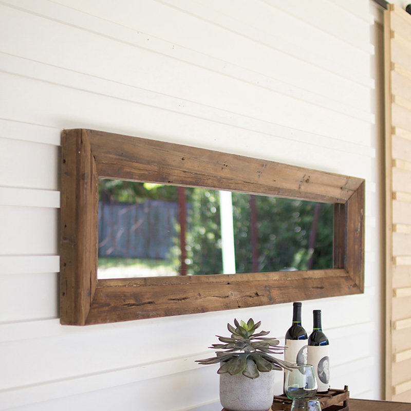 Kulap Solid Wood Flat Mirror