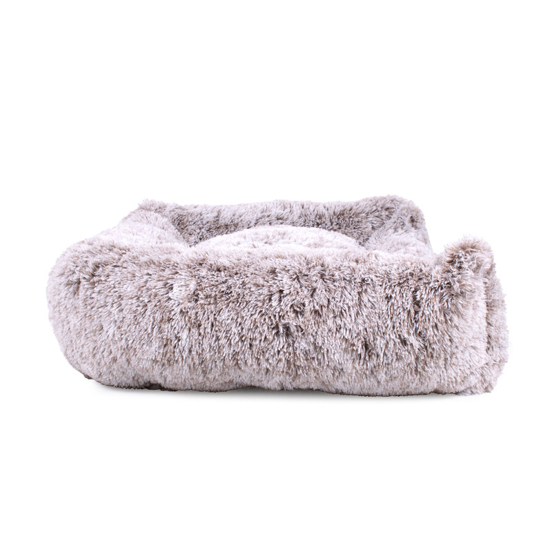 Lit pour animaux Teddy Bear Kuddler, Brun, Très grand (l 44 po x P 32 po x H 10 po)