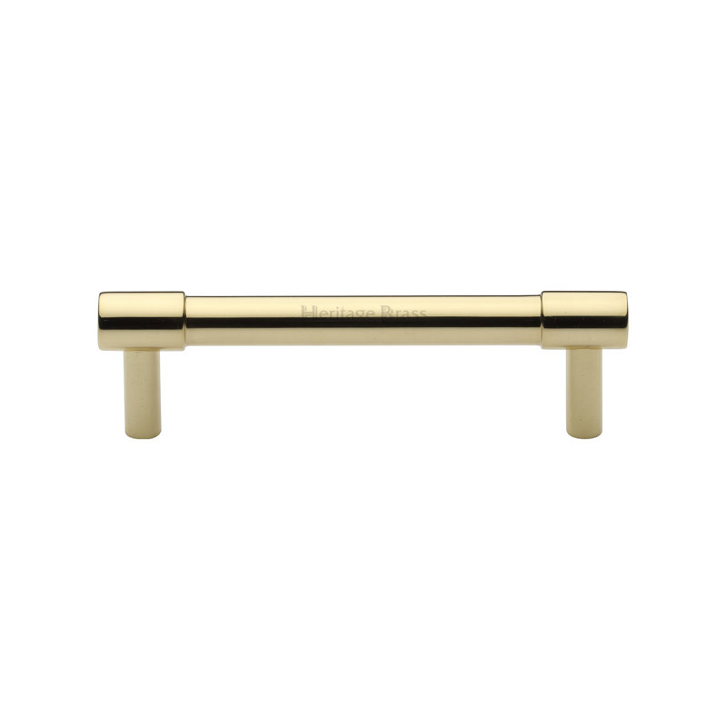 Heritage Brass Heritage Cabinet Pull Phoenix Design, Polished Brass, 9.6cm H x 11cm W x 11.5cm D