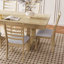 Ensemble de 4 chaises de ferme seulement, sans les tables-1456683594