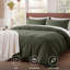 Ensemble de housse de couette à tissage gaufré 100% coton Essential Collection-106246741-110365885