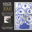 «Blue Brush Flowers I», reproduction encadrée - bois massif-725706180-725706173