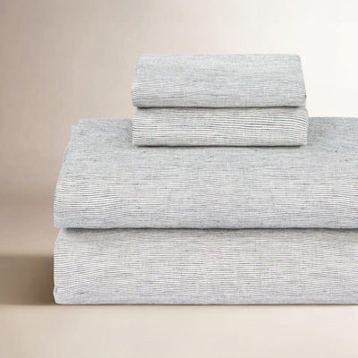 100% French Linen Sheet Set