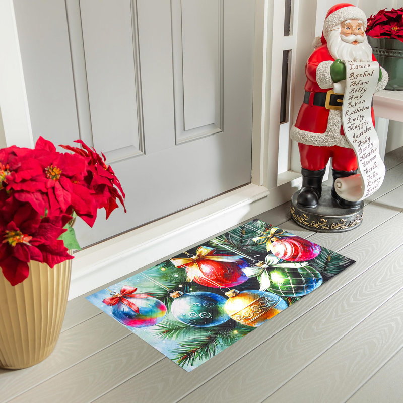 Tapis en relief Holiday Ornaments