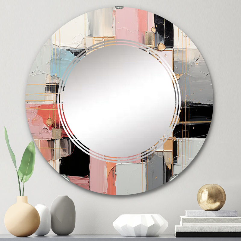 Miroir mural Mamerie, 24 po x 24 po