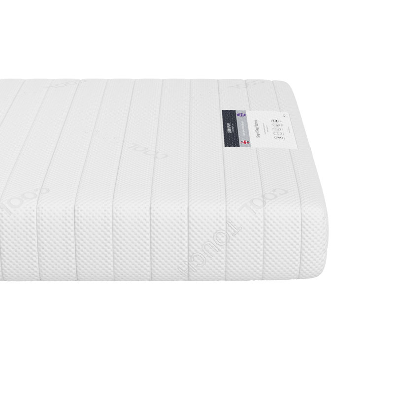 Deluxe Medium Memory Foam Coil Sprung, Small Single (2'6)