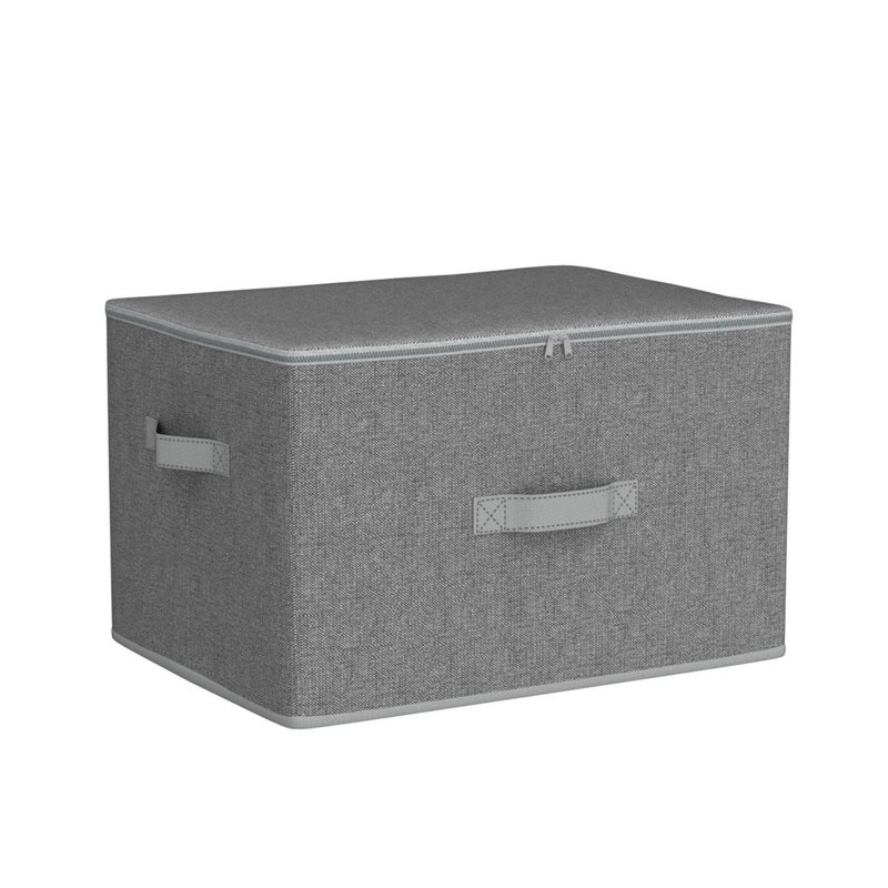 Latitude Run Fabric Decorative Bin