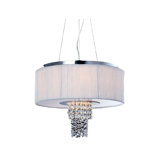 Luminaire suspendu unique avec décorations en cristal