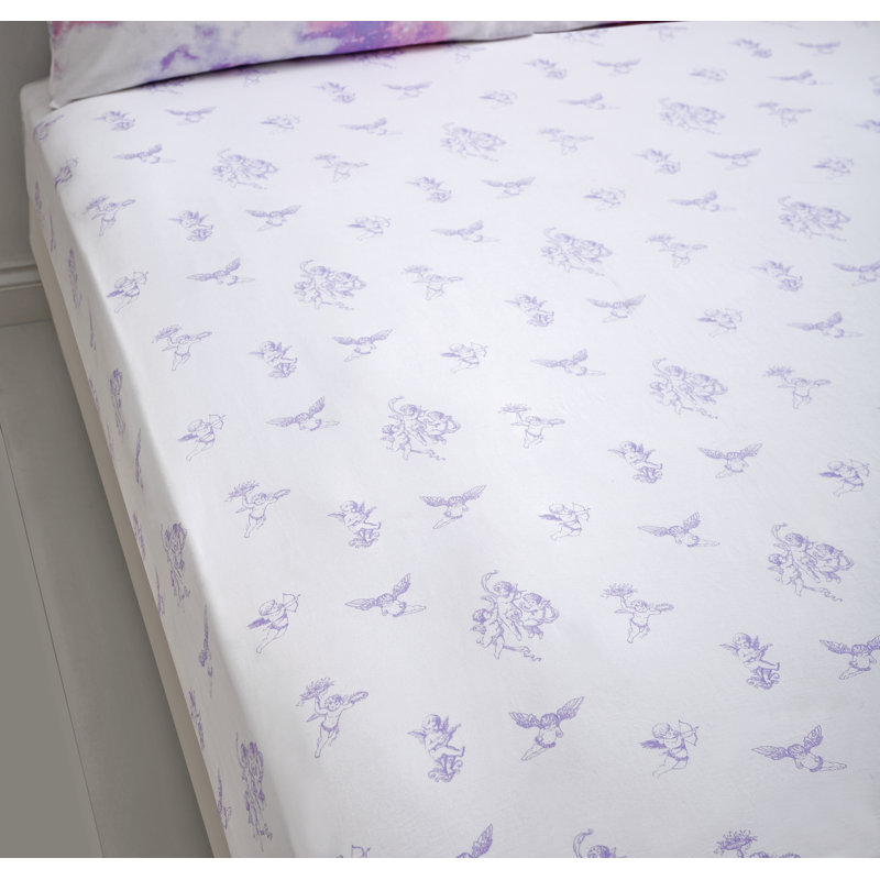 Cotton Blend Fitted Sheet, Double (4'6)
