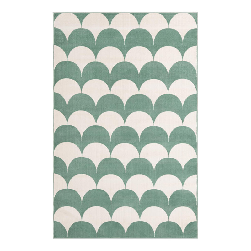 Unique Loom Arches Whimsy Kids Rug, Rectangle 5'3" x 8'