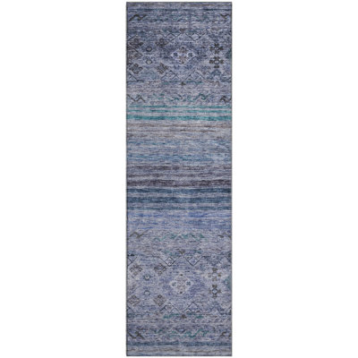 Premium Machine Washable Jaylin AMF1219 Global Rug