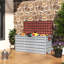 Plastic Garden Storage Box with Wheels-1250300775