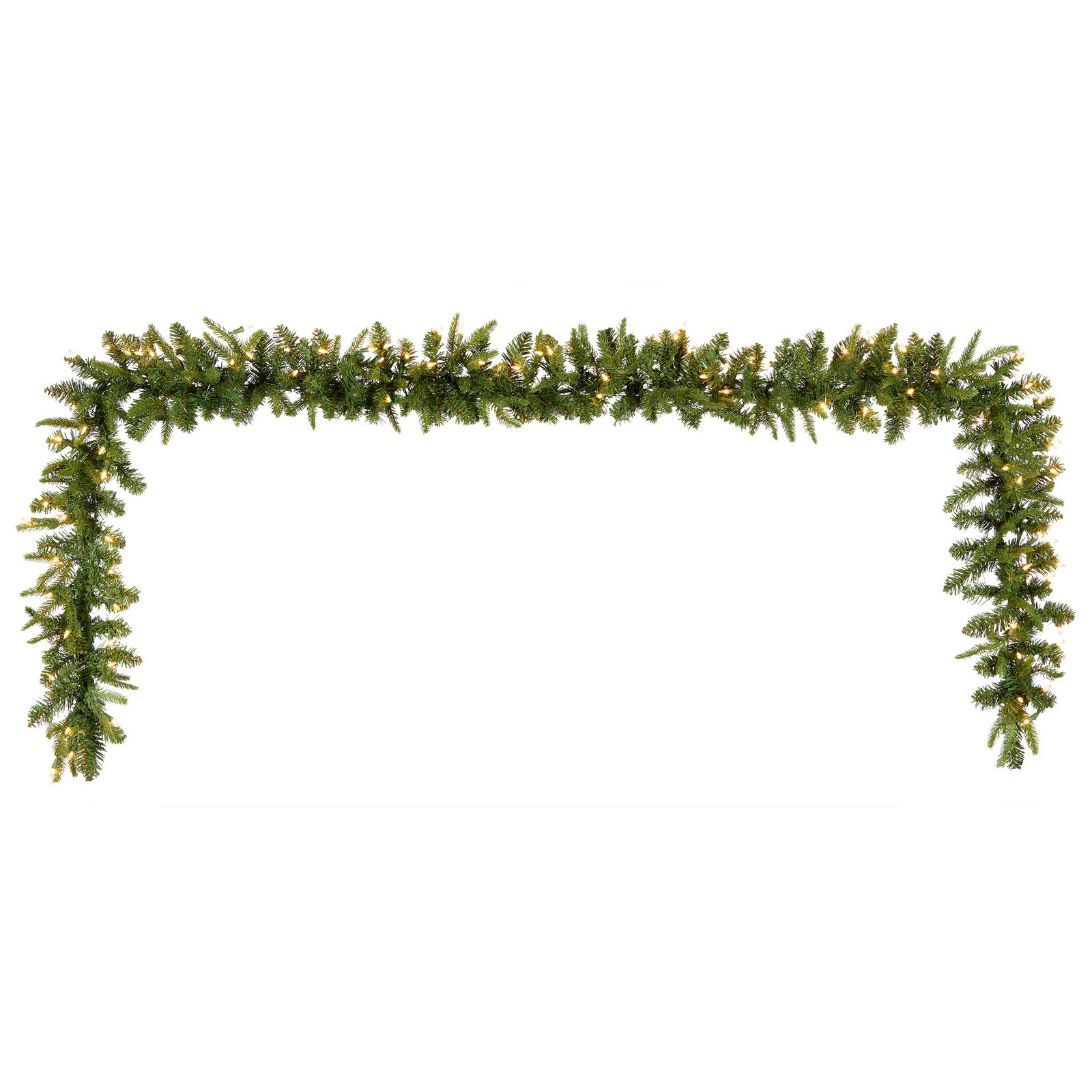 9' Pre-Lit Frasier Grande Garland