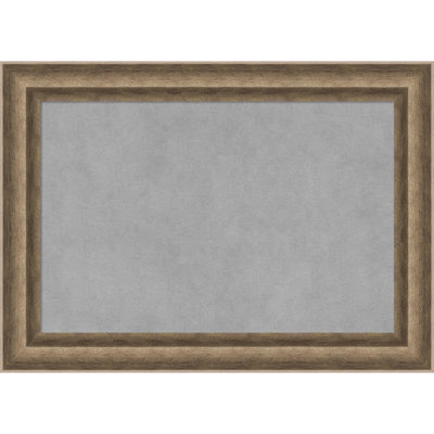 Tableau magnétique à cadre gris anthracite Allure