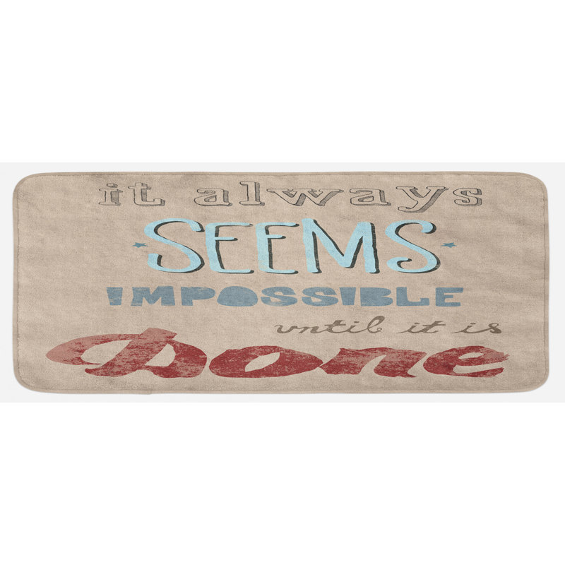 Tapis de cuisine Motivation