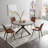 46" W Pedestal Round Dining Table Set-2081483549-2142003156