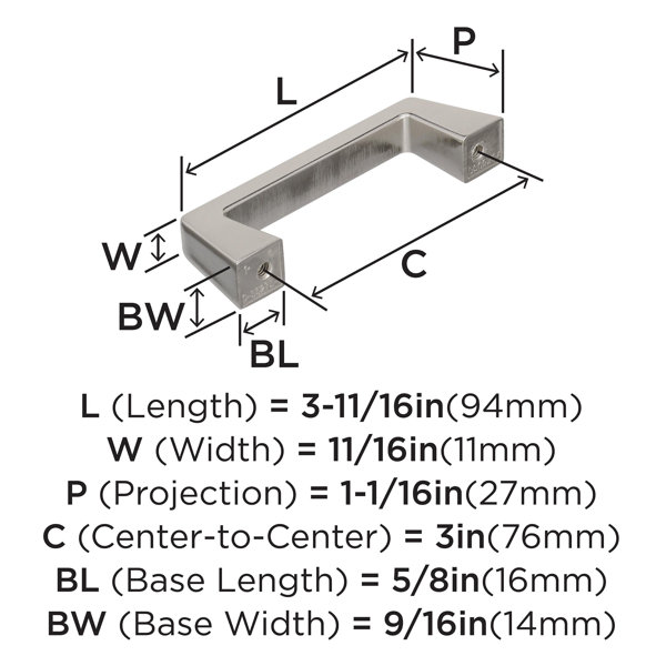 Dimensions du produit