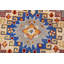 Tapis gris Kazak