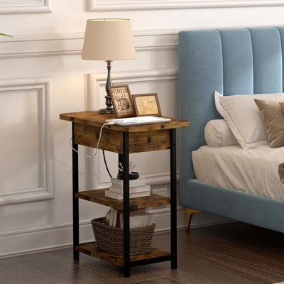 Kensal End Table Set and Built-In Outlets