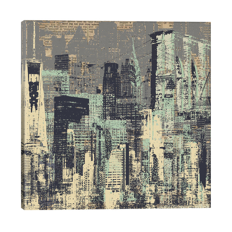 New York, New York by Kyle Mosher - Wrapped Canvas Print, 66.04 cm H x 66.04 cm W x 3.175 cm D