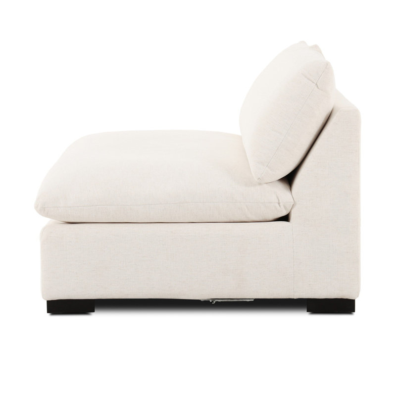 Aadit Armless Sofa, 74" W