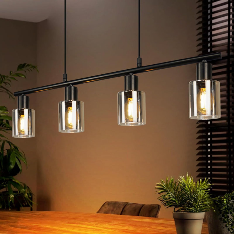 4 - Light Matte Black Pendant