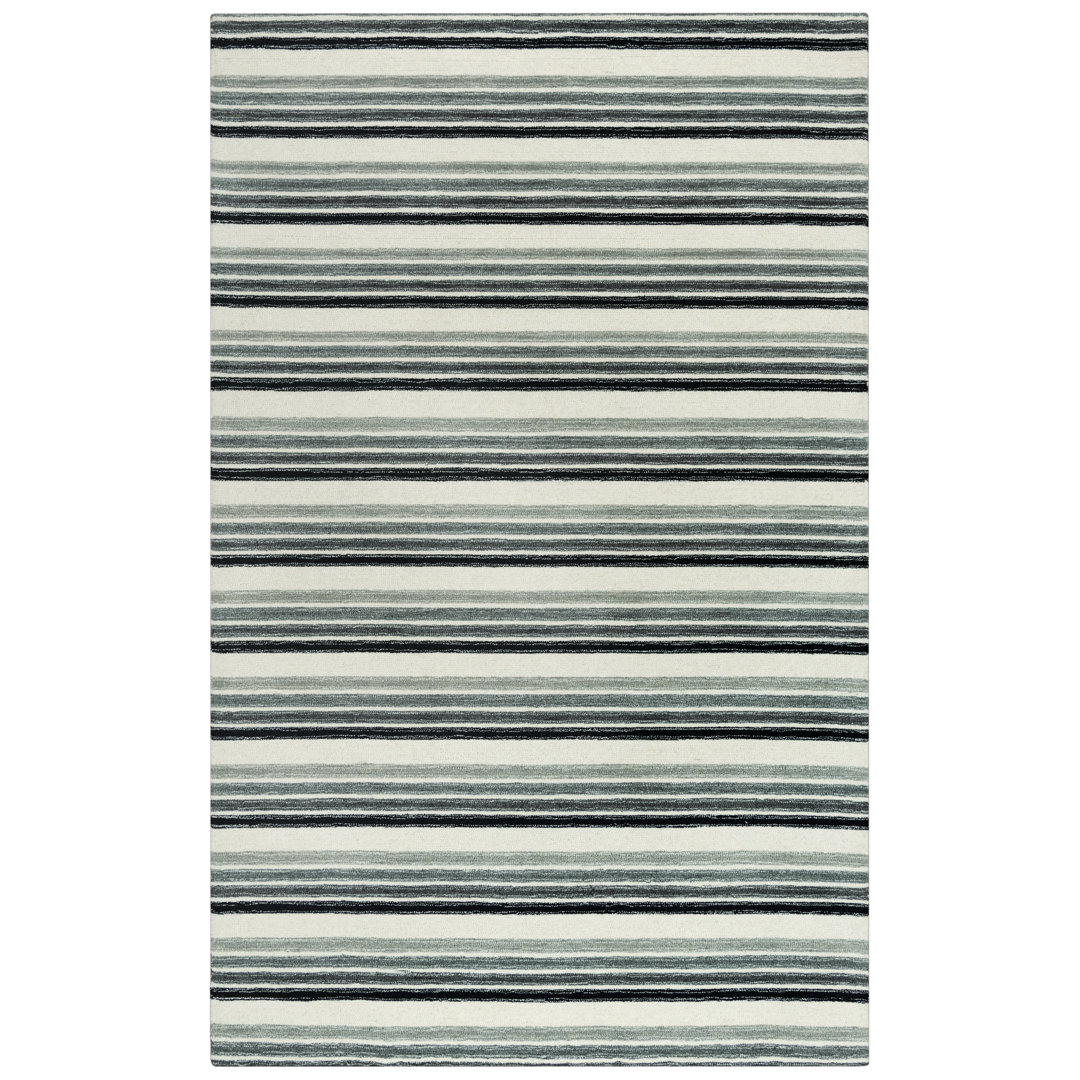 Wool Striped Indoor Rug Foundry Select Rug
