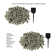 Outdoor 100 - Bulb 864'' Solar Powered LED Wide Angle LED String Light