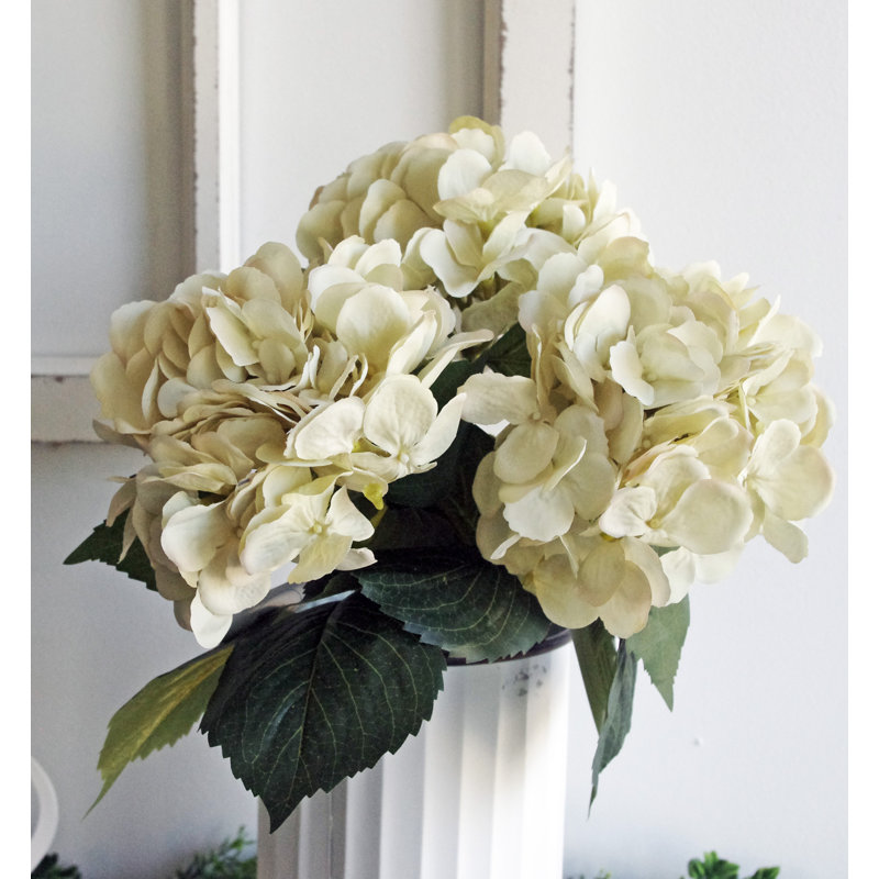 Silk Hydrangea Arrangement, Cream