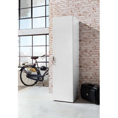 Alvar 1 Door Wood Wardrobe
