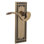 Mission Plate Privacy (Bed & Bath) with Manor Lever
