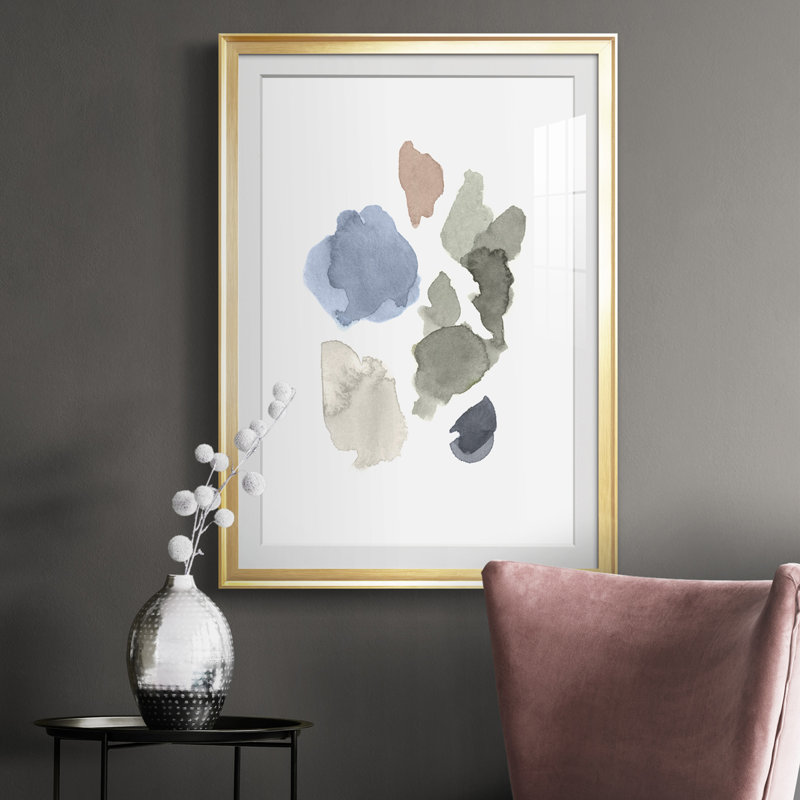 Impression «Fresh Start II», H 36,5 po x l 26,5 po x P 1 po, Cadre doré
