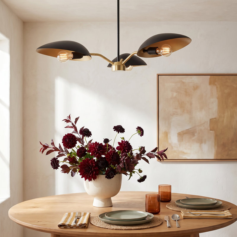 Asha 3-Light Chandelier