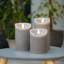 3 Pack Grey LED Light Up Authentic Flame Candles-1748580819