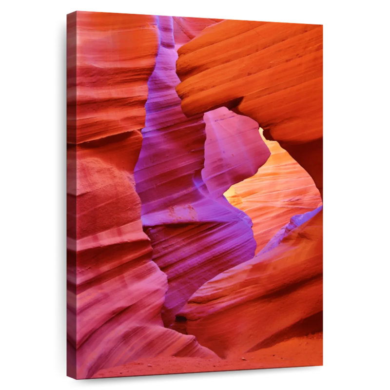 Abat-jour Alvord Arizona Antelope Canyon, H 51 po x l 34 po