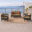 Ensemble de causeuse et de chaise d'extérieur 3 pièces avec coussins Sunbrella-1014473636-1014010964