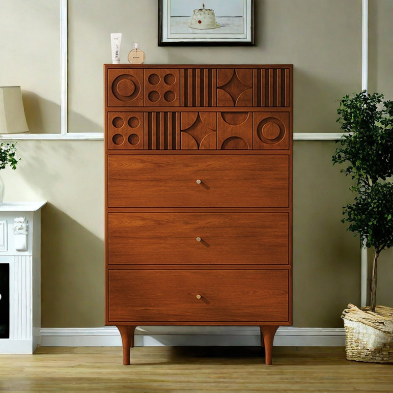 Commode d'appoint rétro