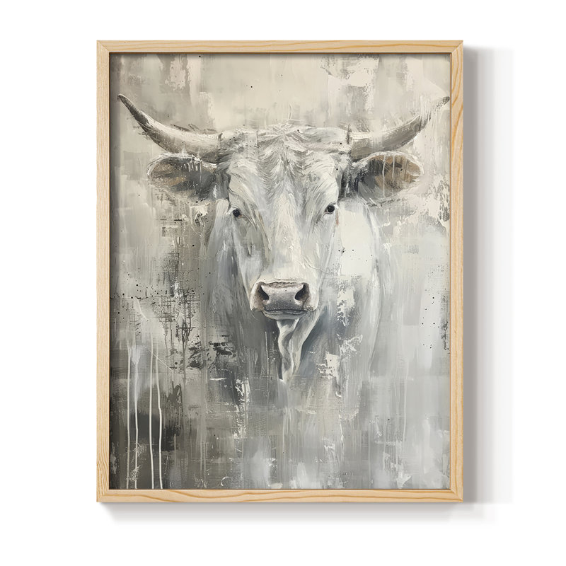ANIMALS Series Cxxvi, reproduction encadrée - bois massif, H 30 po x l 24 po