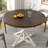 47" Round Dining Table For 4 - Farmhouse Wooden Kitchen & Dining Room Table, For Living Room, Kitchen, And Dining Areas-720560933-713858494