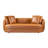 Dylan Modern Cognac Leather Sofa