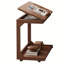 Tray Top Wheel End Table