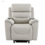 Fauteuil inclinable électrique en cuir synthétique Marsha