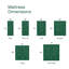 Matelas à plateau-coussin moyen 10 po Bellechester-20881886