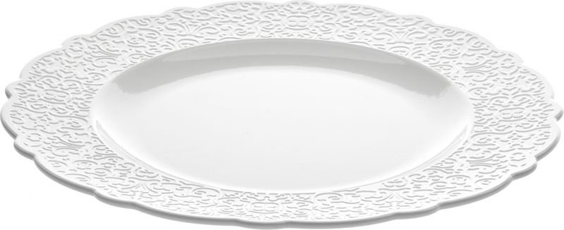Dressed Porcelain Dinner Plate