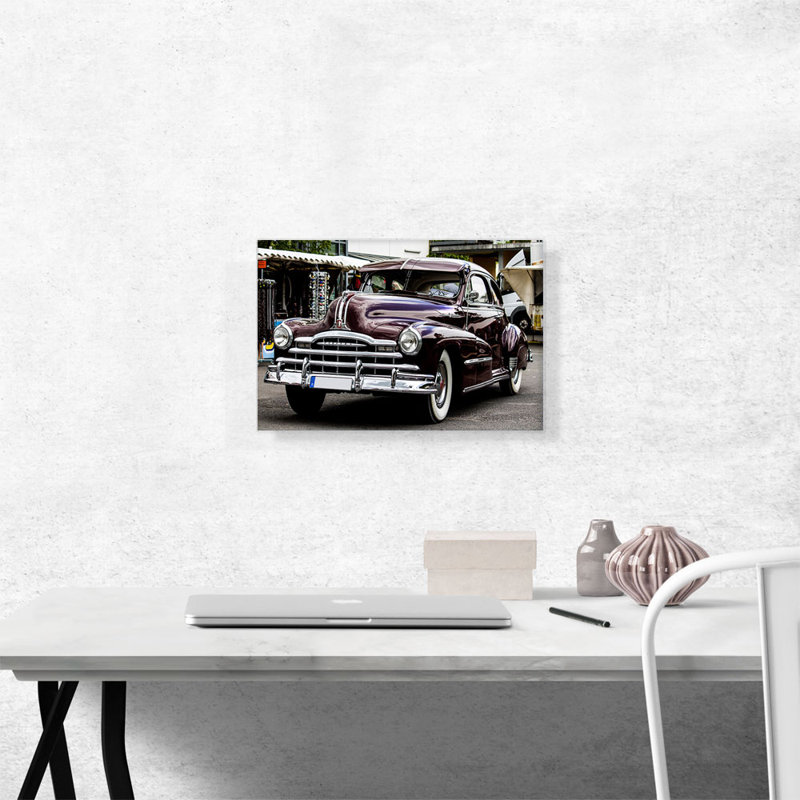 1951 Pontiac Old Timer American Car - reproduction de photo sur toile tendue, H 12 po x l 18 po x 1,5 po