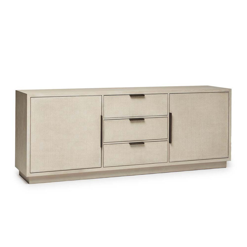 Holmes 84'' W Solid Wood Credenza, Cliffside