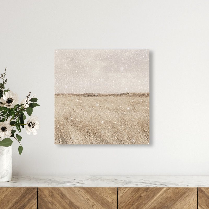 Golden Nature Print by Oliver Gal, 16" H x 16" W, Gallery Wrapped